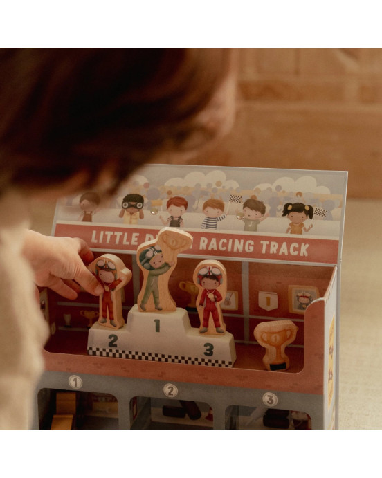LITTLE DUTCH. Βαλιτσάκι παιχνιδιού με πίστα αγώνων FSC
