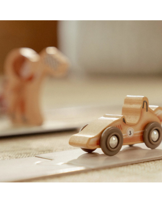 LITTLE DUTCH. Βαλιτσάκι παιχνιδιού με πίστα αγώνων FSC