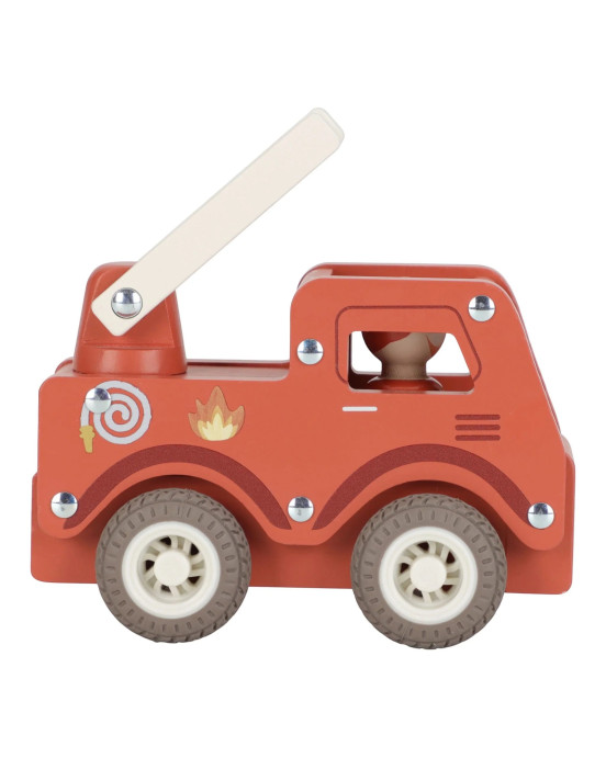 LITTLE DUTCH. Ξύλινο πυροσβεστικό όχημα FSC