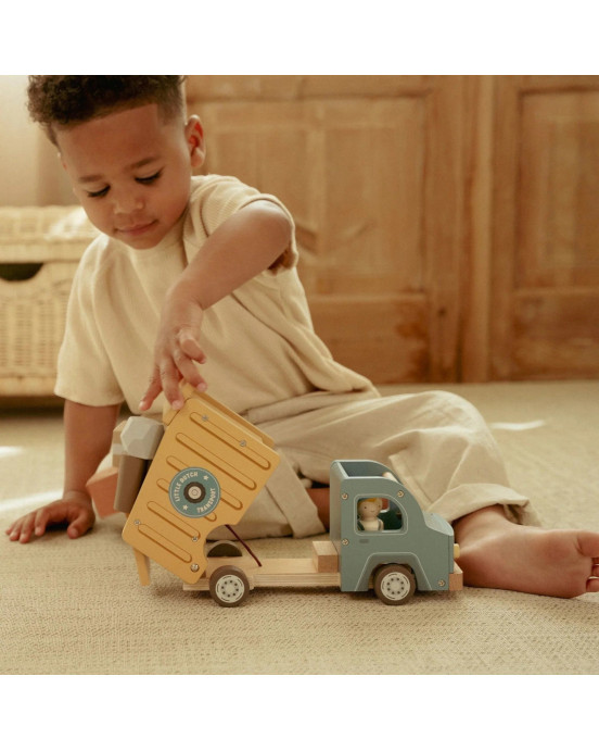 LITTLE DUTCH. Ξύλινο ανατρεπόμενο φορτηγό FSC