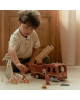 LITTLE DUTCH. Ξύλινο πυροσβεστικό όχημα με αξεσουάρ FSC