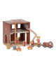 LITTLE DUTCH. Ξύλινος σταθμός πυροσβεστικής FSC