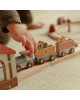 LITTLE DUTCH. Σετ παιχνιδιού τρενάκι με ράγες και οχήματα XL FSC