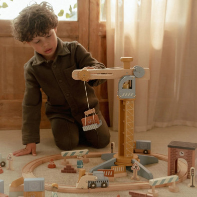 LITTLE DUTCH. Σετ παιχνιδιού Γερανός FSC