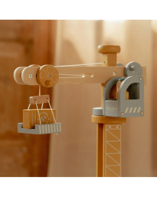 LITTLE DUTCH. Σετ παιχνιδιού Γερανός FSC