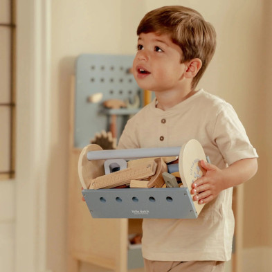 LITTLE DUTCH. Ξύλινη εργαλειοθήκη με εργαλεία FSC