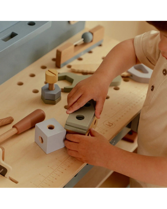 LITTLE DUTCH. Ξύλινος πάγκος εργασίας FSC