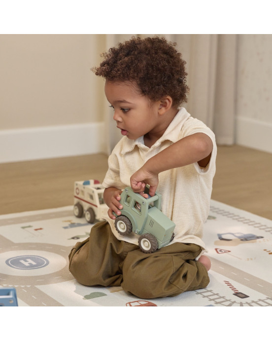 LITTLE DUTCH. Ξύλινο παιχνίδι τρακτέρ FSC