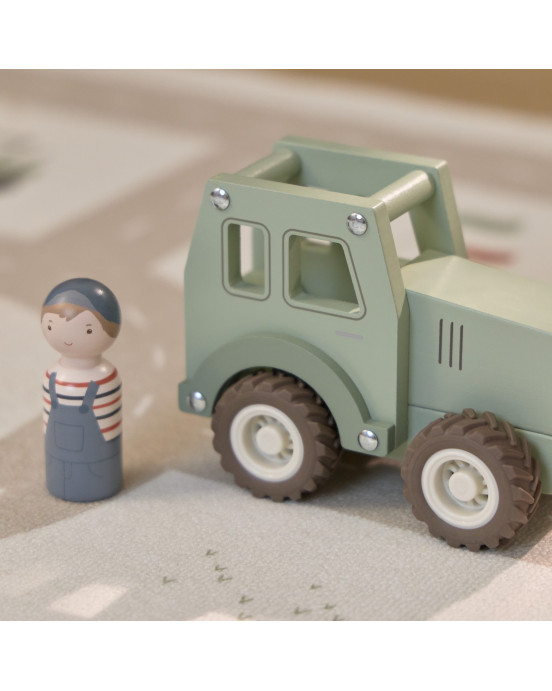 LITTLE DUTCH. Ξύλινο παιχνίδι τρακτέρ FSC