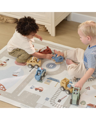 LITTLE DUTCH. Ξύλινο παιχνίδι τρακτέρ FSC