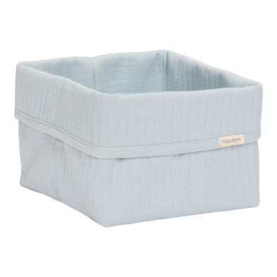 LITTLE DUTCH. Καλάθι αλλαξιέρας μικρό Pure Soft Blue