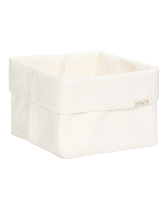 LITTLE DUTCH. Καλάθι αλλαξιέρας μικρό Pure Soft White