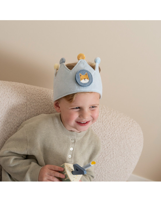 LITTLE DUTCH. Στέμμα γενεθλίων με αριθμούς Μπλε