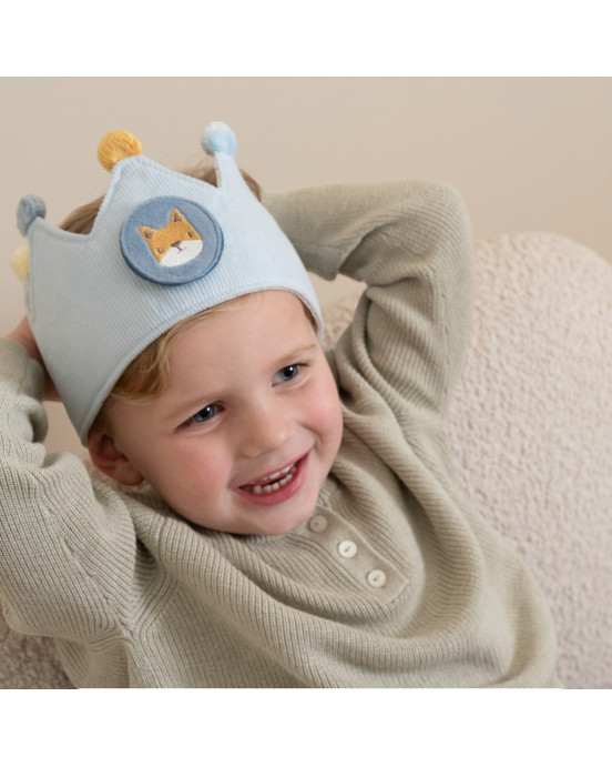 LITTLE DUTCH. Στέμμα γενεθλίων με αριθμούς Μπλε