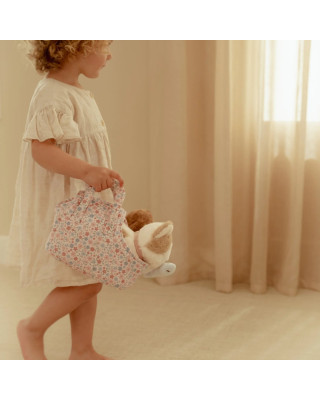 LITTLE DUTCH. Υφασμάτινη γατούλα Marley σε καλαθούνα GRS