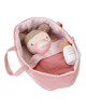 LITTLE DUTCH. Υφασμάτινο μωρό σε καλαθούνα Rosa - New