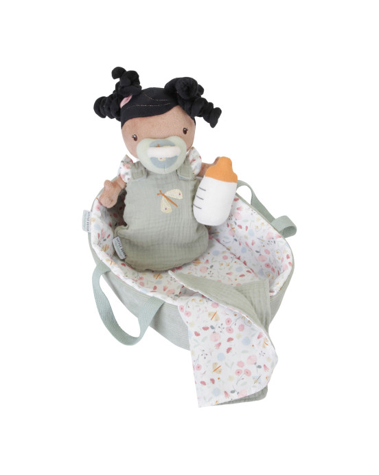 LITTLE DUTCH. Υφασμάτινο μωρό σε καλαθούνα Evi