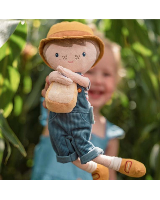 LITTLE DUTCH. Κούκλα αγρότης Jim (35 εκ.)