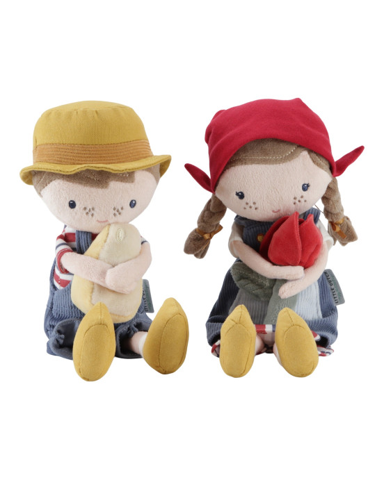 LITTLE DUTCH. Κούκλα αγρότης Jim (35 εκ.)