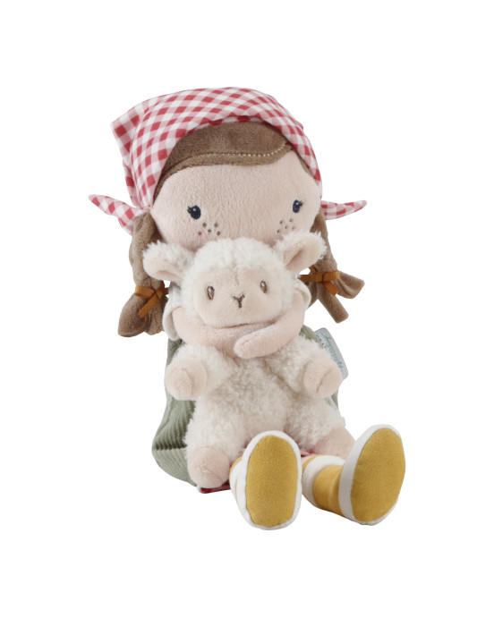LITTLE DUTCH. Κούκλα αγρότισσα με προβατάκι Rosa  (35 εκ.)
