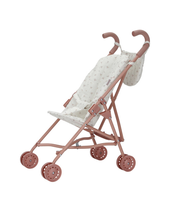 LITTLE DUTCH. Μεταλλικό καρότσι για κούκλες - ροζ