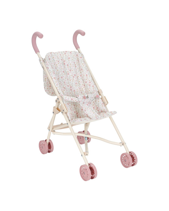 LITTLE DUTCH. Μεταλλικό καρότσι για κούκλες - λευκό