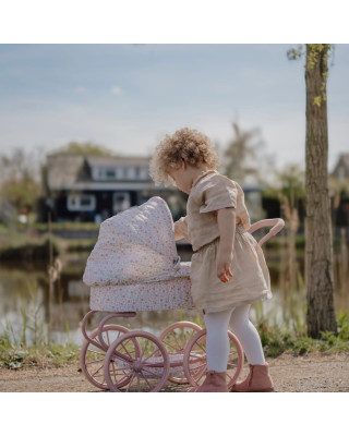 LITTLE DUTCH. Μεταλλικό βρεφικό καρότσι για κούκλες vintage