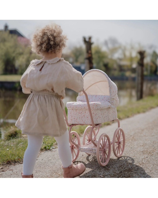 LITTLE DUTCH. Μεταλλικό βρεφικό καρότσι για κούκλες vintage
