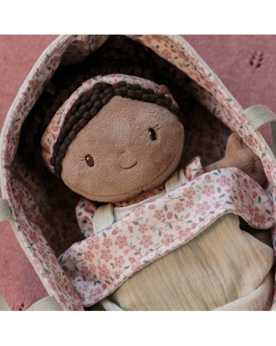 LITTLE DUTCH. Υφασμάτινο μωρό σε καλαθούνα Evi (30 εκ.)