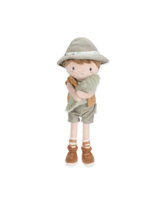 LITTLE DUTCH. Υφασμάτινη κούκλα Ranger Jim Safari Friends GRS