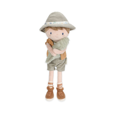 LITTLE DUTCH. Υφασμάτινη κούκλα Ranger Jim Safari Friends GRS