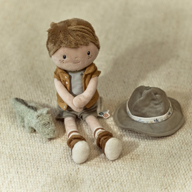 LITTLE DUTCH. Υφασμάτινη κούκλα Ranger Jim Safari Friends GRS
