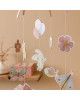 LITTLE DUTCH. Χαρτονένιο μόμπιλε Flowers & Butterflies FSC