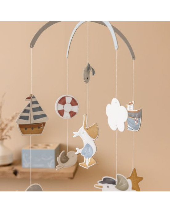 LITTLE DUTCH. Χαρτονένιο μόμπιλε Sailors Bay FSC