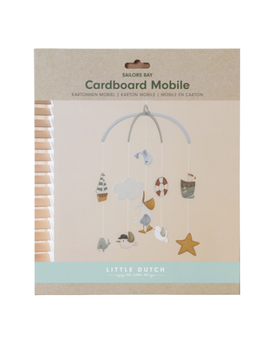 LITTLE DUTCH. Χαρτονένιο μόμπιλε Sailors Bay FSC