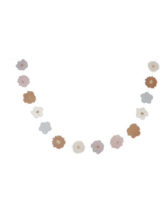 LITTLE DUTCH. Γιρλάντα Vintage Flowers FSC