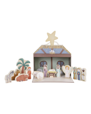 LITTLE DUTCH. Φάτνη με φιγούρες FSC