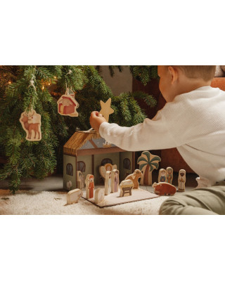 LITTLE DUTCH. Φάτνη με φιγούρες FSC
