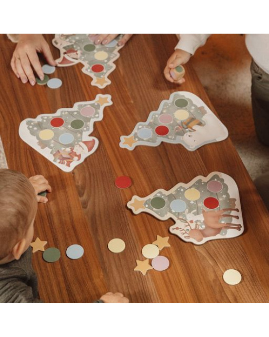 LITTLE DUTCH. Παιχνίδι μνήμης X-mas tree