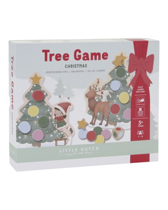 LITTLE DUTCH. Παιχνίδι μνήμης X-mas tree