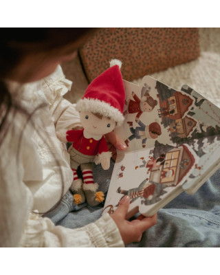 LITTLE DUTCH. Χριστουγεννιάτικο σετ δώρου με βιβλίο και κουκλάκι Jim