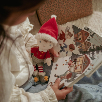 LITTLE DUTCH. Χριστουγεννιάτικο σετ δώρου με βιβλίο και κουκλάκι Jim