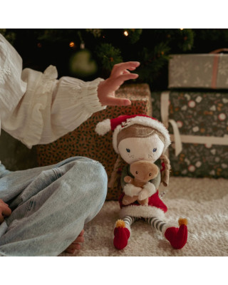LITTLE DUTCH. Κούκλα Χριστουγεννιάτικη Rosa GRS (35 εκ.)