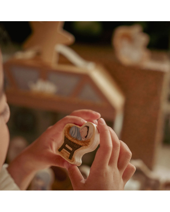 LITTLE DUTCH. Σετ φάτνη με φιγούρες FSC