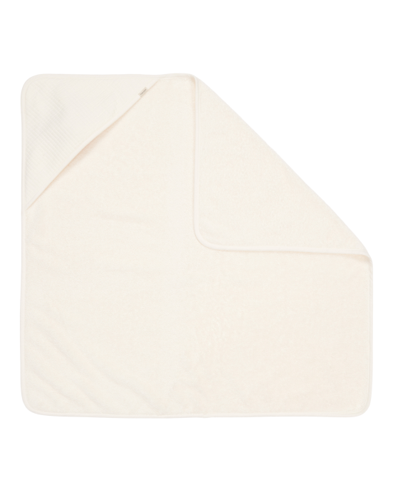 LITTLE DUTCH. Μπουρνουζοπετσέτα Pure Soft White 75x75