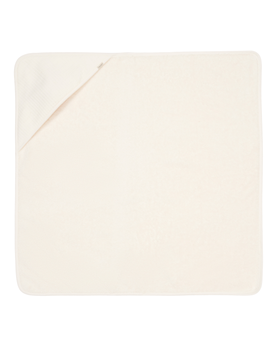 LITTLE DUTCH. Μπουρνουζοπετσέτα Pure Soft White 75x75