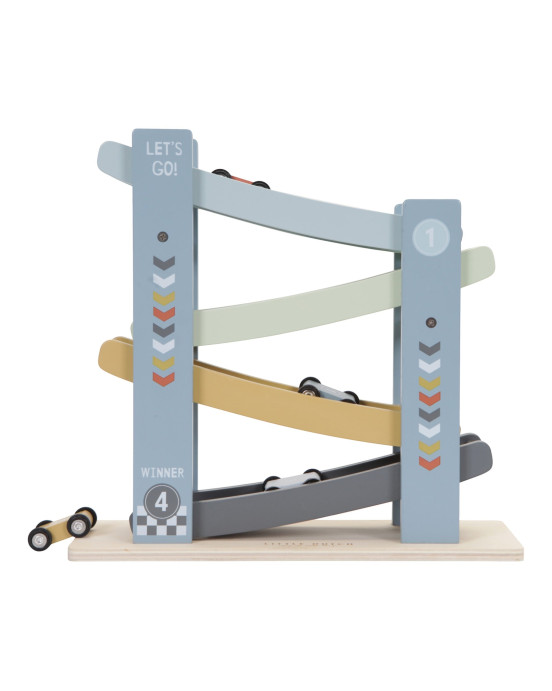 LITTLE DUTCH. Ξύλινη πίστα αγώνων με αυτοκινητάκια Cars FSC