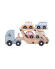 LITTLE DUTCH. Ξύλινο φορτηγό με αυτοκινητάκια FSC