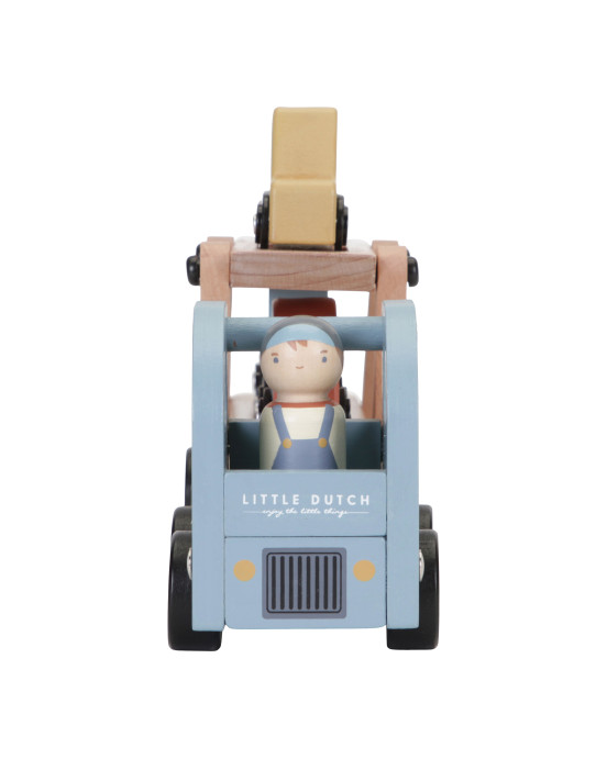 LITTLE DUTCH. Ξύλινο φορτηγό με αυτοκινητάκια FSC