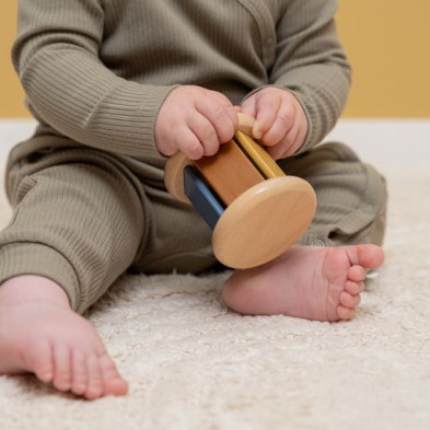 LITTLE DUTCH. Ξύλινη κουδουνίστρα Vintage FSC